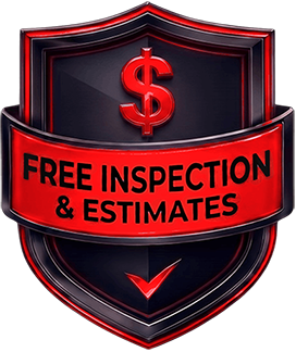 Free Inspections Estimates Badge